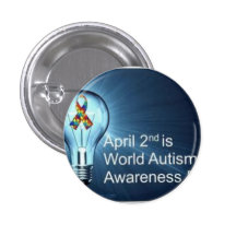 Autism Awareness buttons