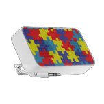 Autism Awareness Doodle Speakers