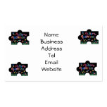 Autism Awareness Pieces Business card