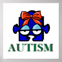 Autism Face Print