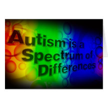 Autism Is a Spectrum of Differences Cards