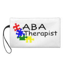 Autism Therapist Wristlet Clutch