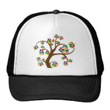 Autism Tree of Life Hats