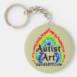 Autist Art Keychain