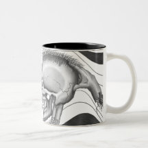 “Autopsy” (Detail) Mug by Darin Jones