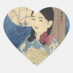 Autumn Child and Full Moon Sticker