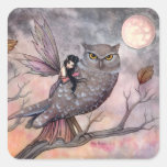 Autumn Fairy and Owl Stickers