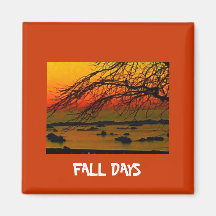 AUTUMN FRIDGE MAGNETS