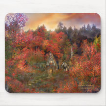 Autumn Hideaway Mousepad