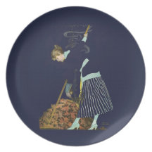 Autumn Leaf Magic Dinner Plate