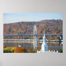 Autumn on the Hudson Posters