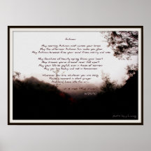 Autumn/Poetry by Robert S Reo Poster