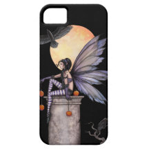 Autumn Raven Gothic Fairy Fantasy Art iPhone 5 Cover