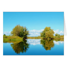 Autumn Reflexions - Greeting card