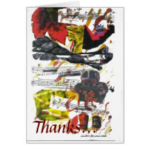 Autumn Song Thank-You Card