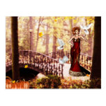 Autumn splendour elf postcard