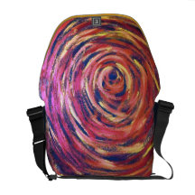 Autumn Swirl Messenger Bag