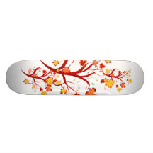 Autumn Tree Skateboard