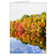 AUTUMNS ELEGANCE GREETING CARD