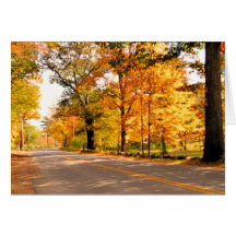 AUTUMNS GLEAM CARD
