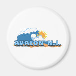 Avalon. Fridge Magnet
