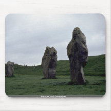 Avebury rock formation mousepad