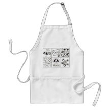 Avental Quadrinhos Aprons
