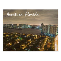 Aventura, Florida, U.S.A. Postcard