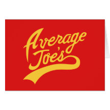 Average Joe's Greeting Card