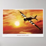Aviation Art Poster "Hawker Tempest MK.V " プリント