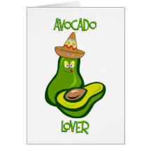 Avocado Lover Card