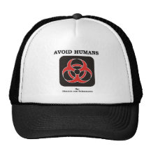 AVOID HUMANS SCI-FI FAN CLUB HAT