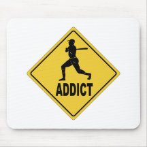AW Baseball 2 Mouse Pad