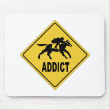 AW Horse Racing 1 Mouse Pads