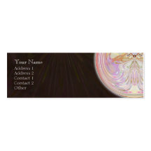 Await Mandala Art - Profile Business Card