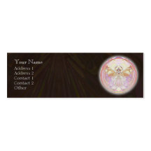 Await Mandala Art - Profile Business Card