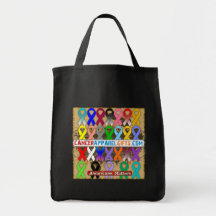 Awareness Matters by CancerApparelGifts.Com Tote Bag