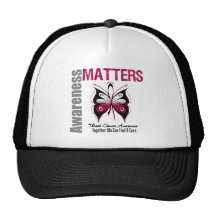 Awareness Matters Throat Cancer Mesh Hat