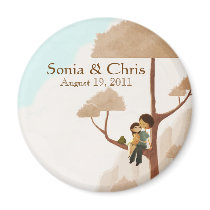 Away from it all - Save the Date magnets