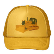 Awesome Bulldozer Mesh Hats