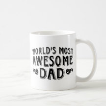 Awesome Dad Coffee Mugs