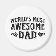Awesome Dad Fridge Magnet