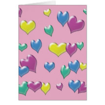 Awesome Hearts Valentine's Day Card