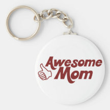 Awesome Mum for Mothers Day Keychains