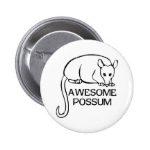Awesome Possum Button