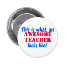 Awesome Teacher Pin