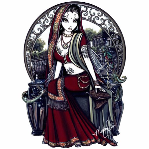 Ayanna Magical Belly Dancer Faerie Photo Sculpture