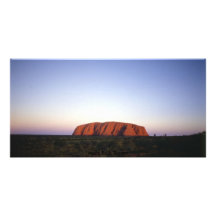 Ayers Rock Photo Card Template