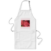 Azaleas. Pretty Pink Flowers. Apron