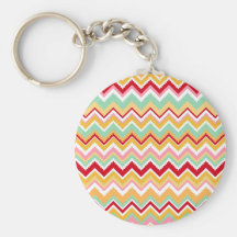 Aztec Andes Tribal Mountains Chevron Fiesta Zigag Key Chains